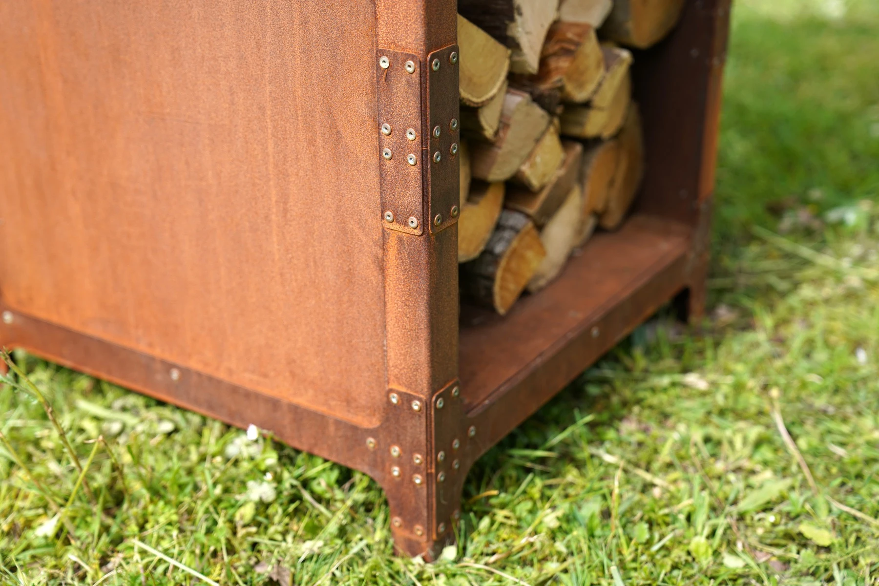 Brasero Plancha hohe CORTEN-Durchmesser 85cm – Bild 2