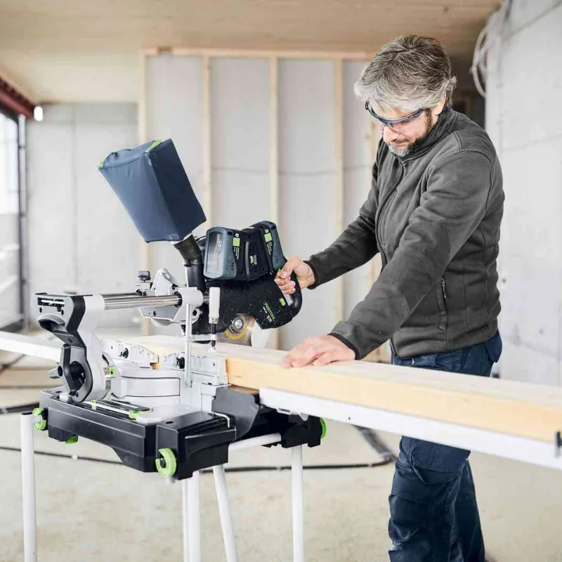 Festool KSC 60 EB Basic Solo Akku-Kapp- und Gehrungssäge – Bild 2