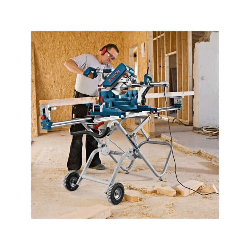 BOSCH Radial-Kapp- und Gehrungssäge 2000 W – GCM12GDL + GTA2500W – Bild 3