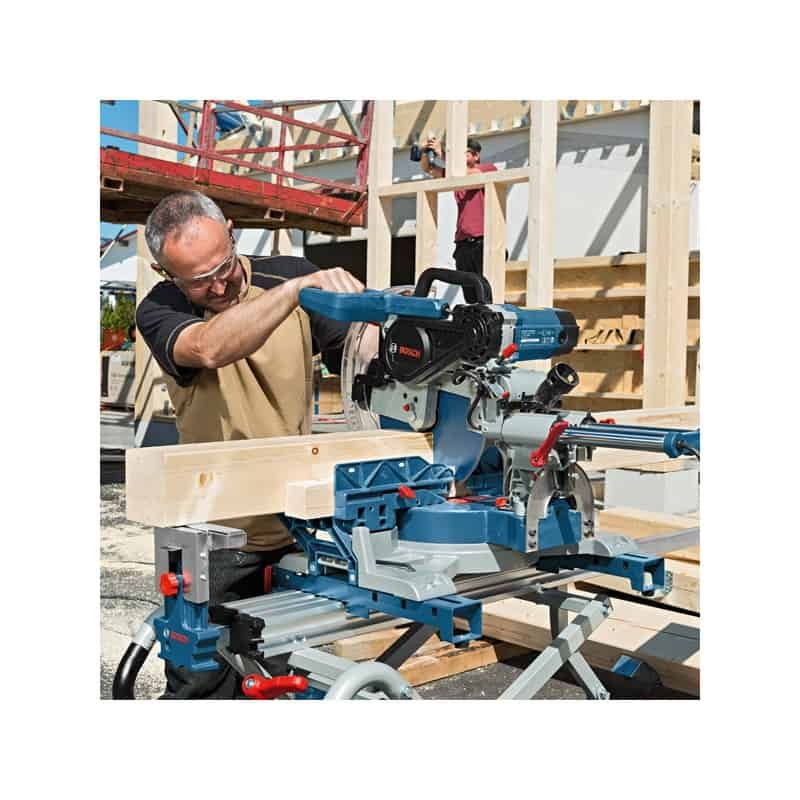 BOSCH Radial-Kapp- und Gehrungssäge 2000 W – GCM12GDL + GTA2500W – Bild 5