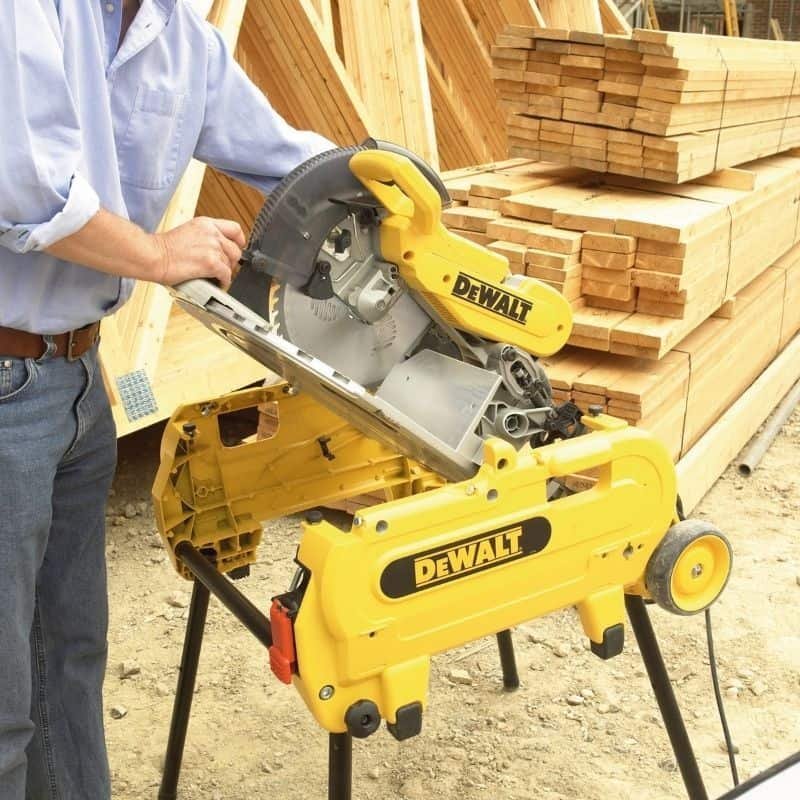 DEWALT 2000 W 305 mm Wendetisch- und Gehrungssäge – D27107XPS QS – Bild 2