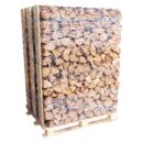 Gedämpftes Brennholz 33cm - 2,7 ster auf palette-trocken hohe Leistung