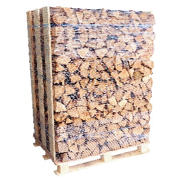 Gedämpftes Brennholz 33cm - 2,7 ster auf palette-trocken hohe Leistung