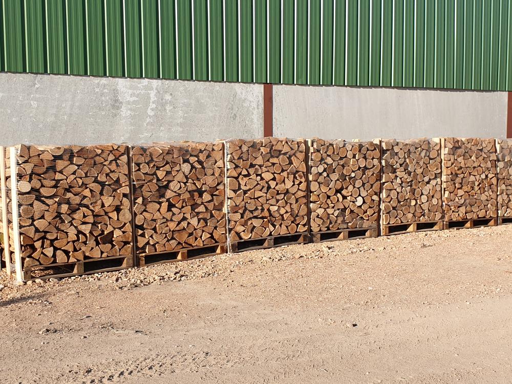 Brennholz in palette 50 CM (80€ pro stere)