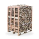 Brennholz-50 cm-auf palette 2 m3 gelagert