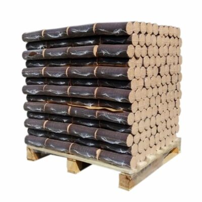 DICHTES HOLZ - PALETTE MIT 96 PACKUNGEN à 5 SCHEIBEN