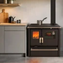 Mervio XL Keramik-Holzherd – 7,7 kW