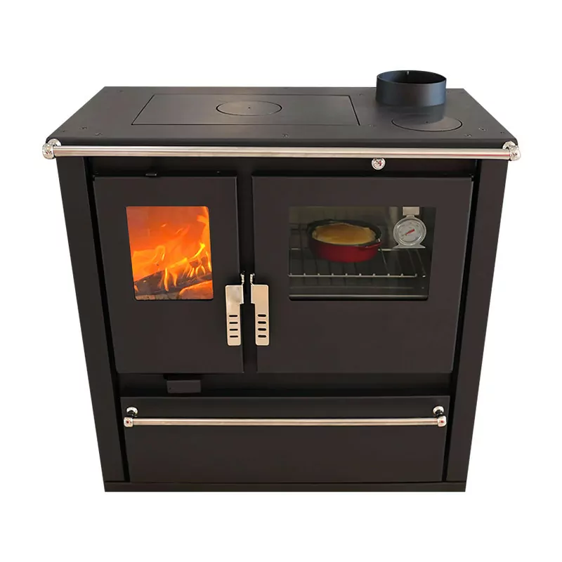 Mervio XL Holzherd – Edelstahl – 7,7 kW – Bild 2