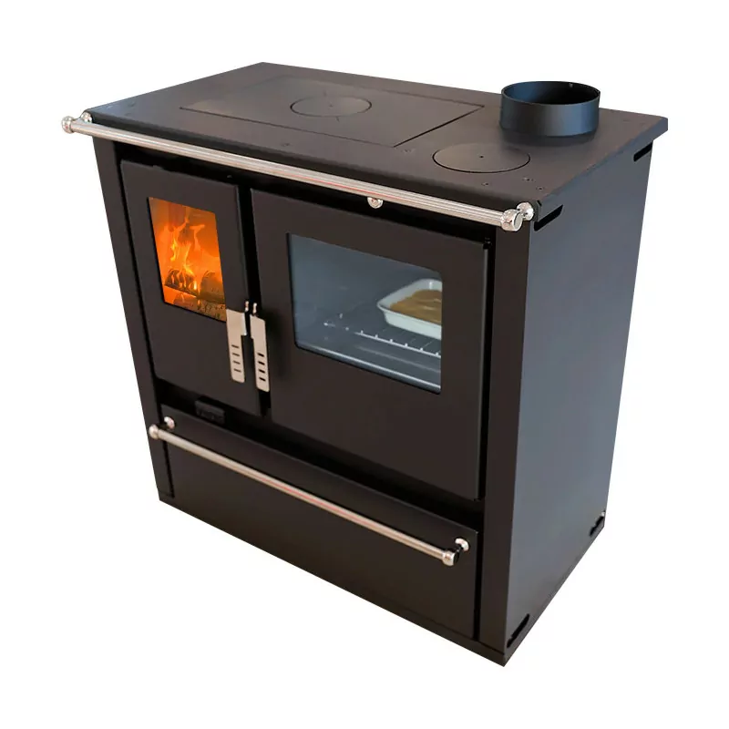 Mervio XL Holzherd – Edelstahl – 7,7 kW – Bild 3