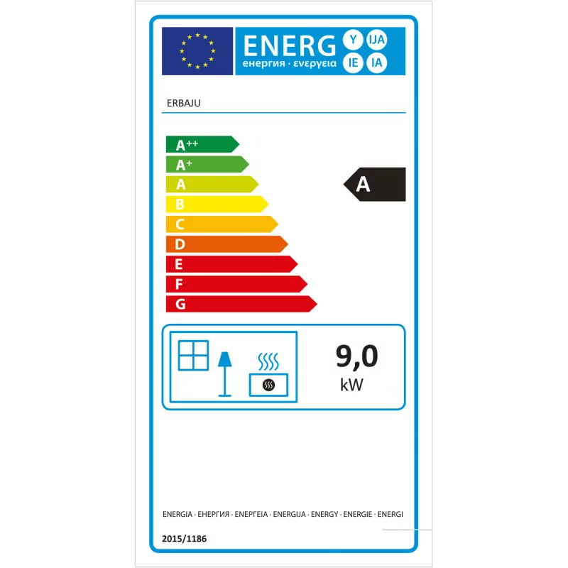 Holzherd „North“ – 9 kW – Bild 3