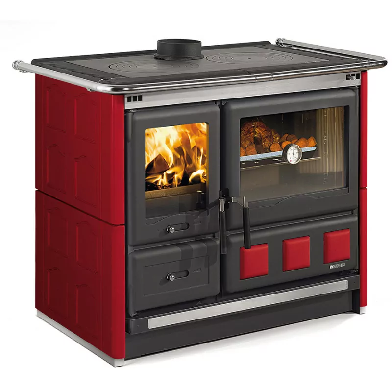 Holzofen Rosa XXL 5.0 – Maiolika – 11 kW – Bild 3