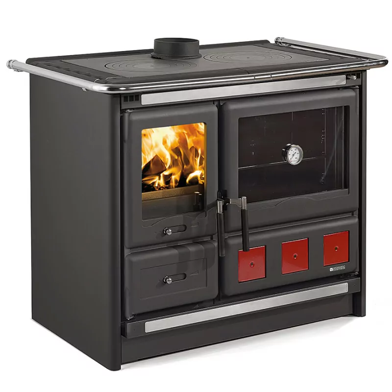 Rosa XXL 5.0 Holzherd aus Stahl – 10 kW – Bild 3
