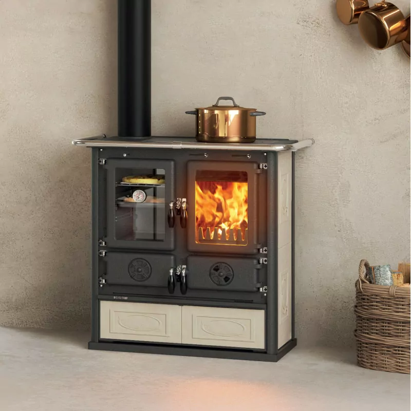Holzofen Rosetta Sinistra 5.0 Ceramica - 7,9 kW