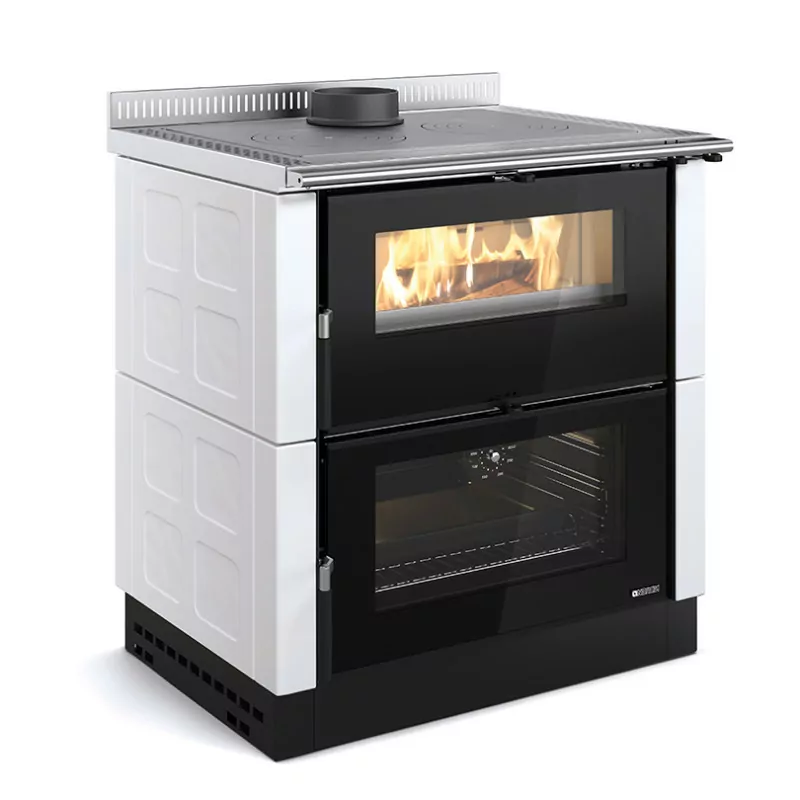 Verona XXL Maiolica Einbau-Holzherd – 7 kW – Bild 2