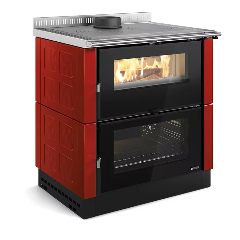 Verona XXL Maiolica Einbau-Holzherd – 7 kW – Bild 3