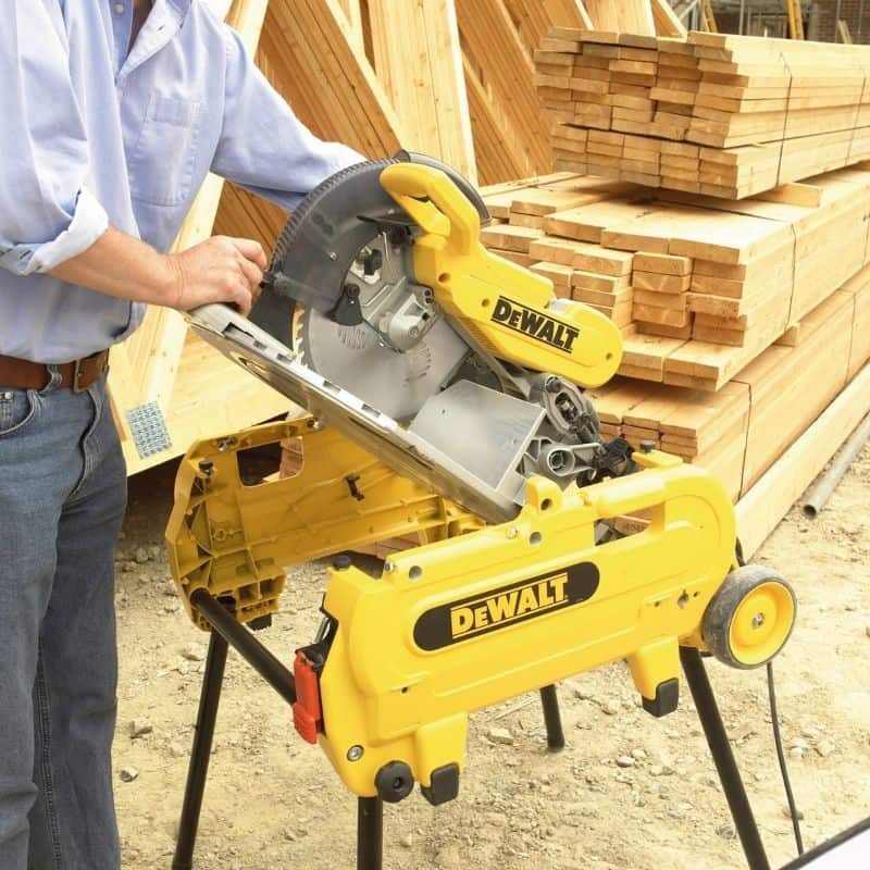 DEWALT 2000 W 305 mm Wendetisch- und Gehrungssäge – D27107XPS QS – Bild 6
