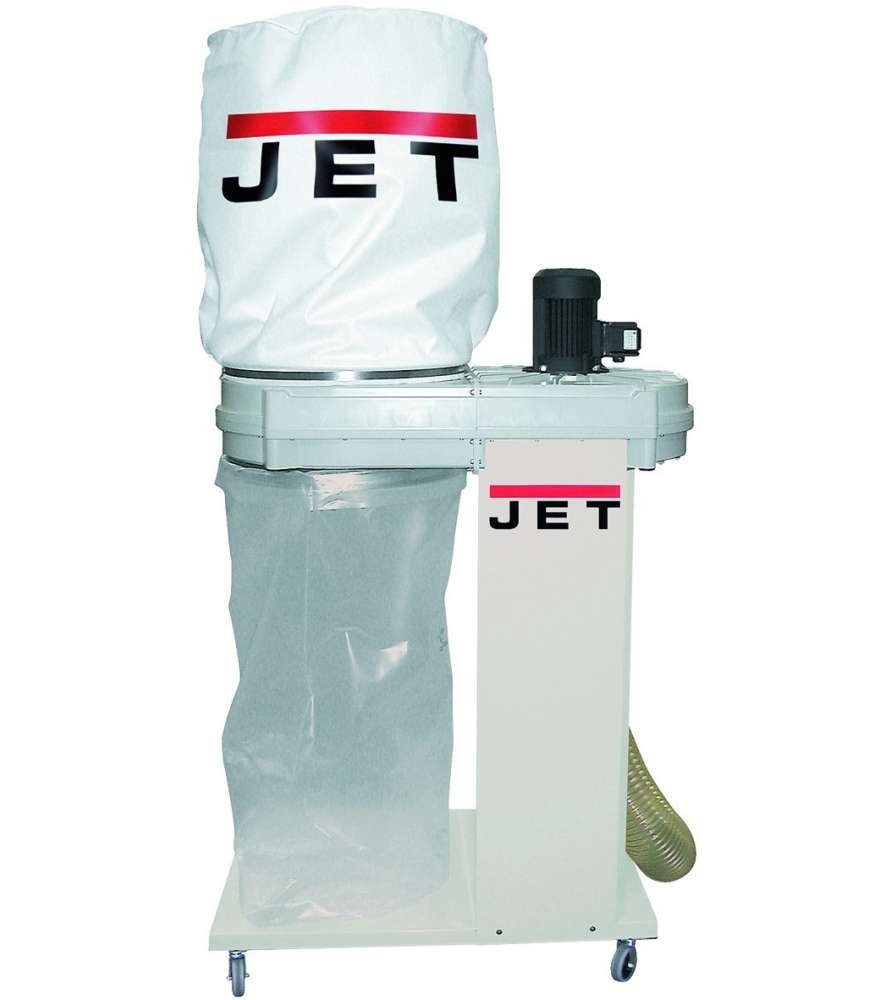 JET DC 1800-T Späneabscheider mit Mikrofiltrationsbeutel – 400 V